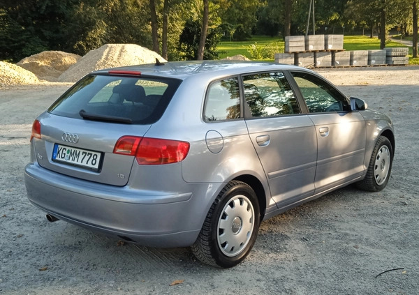 Audi A3 cena 19800 przebieg: 205000, rok produkcji 2005 z Stopnica małe 436
